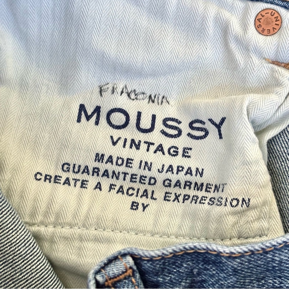 Moussy Franconia Straight Leg Jeans Size 28 - Picture 8 of 8